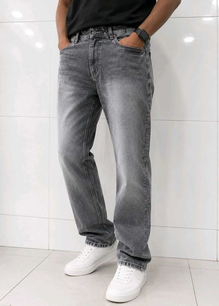 Urban United Grey Washed Jeans