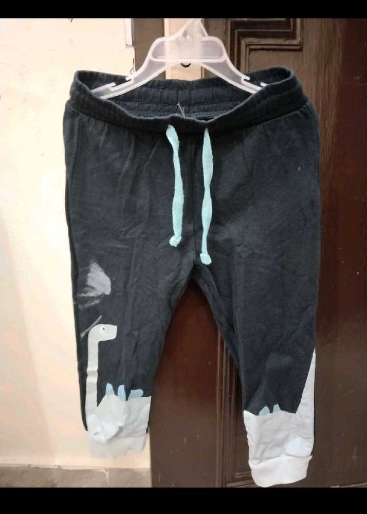 Kids Shark Print T-Shirt and Pants Set