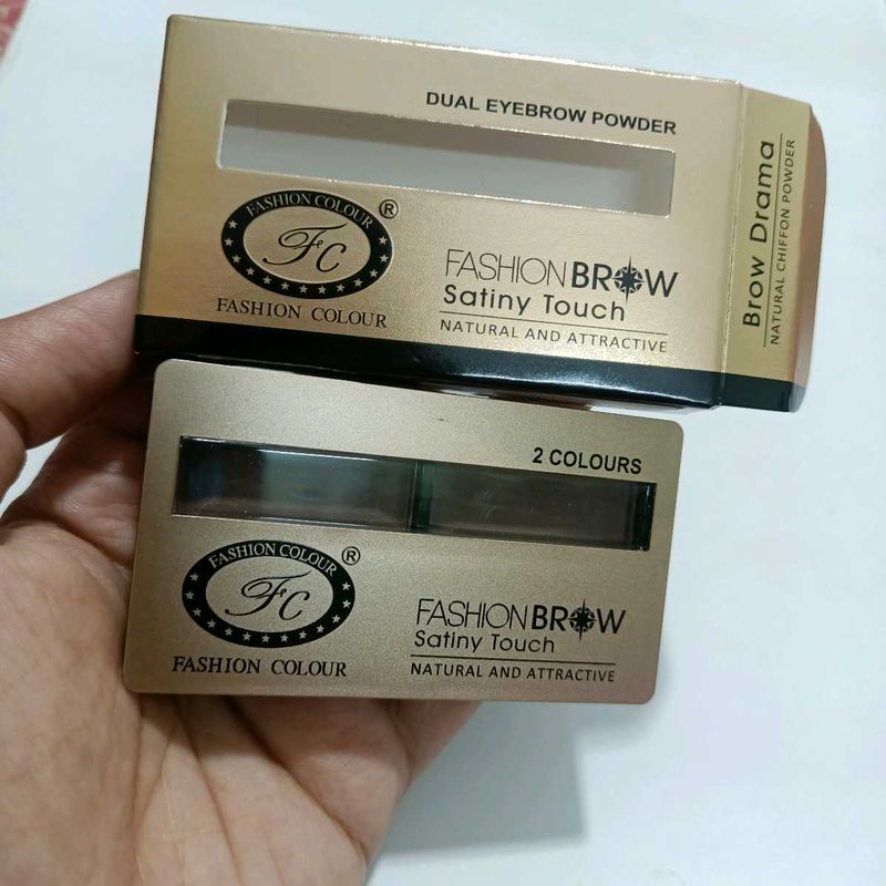 Fashion Colour Dual Eyebrow Powder