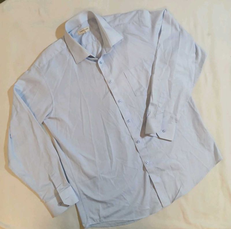 Men's Light Blue Dress Shirt
