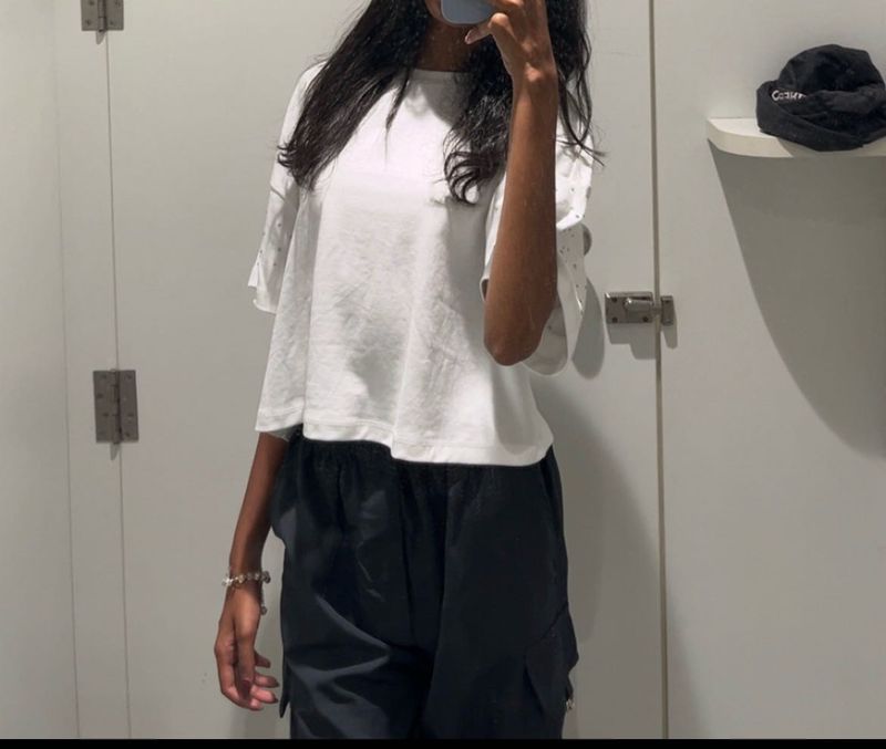 White Casual T-Shirt