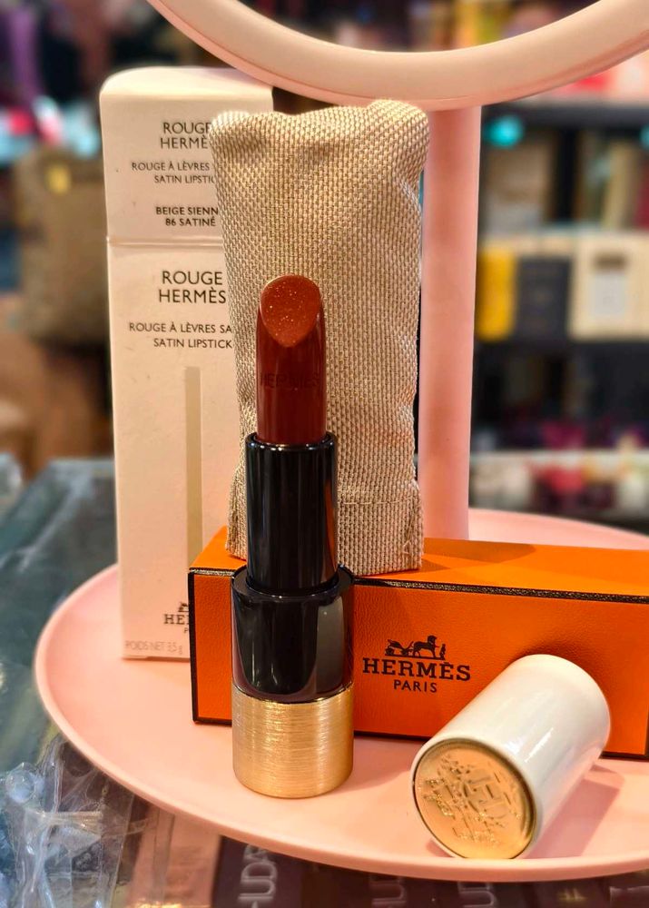 Hermes Rouge Satin Lipstick 8