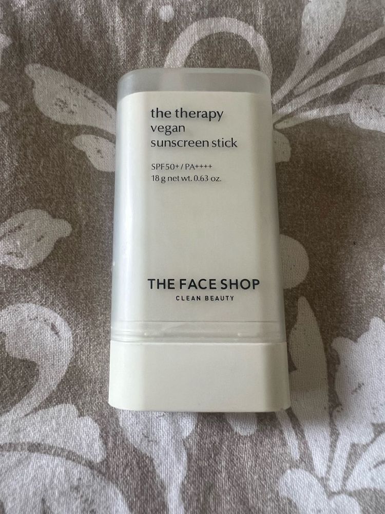 Preloved The Face Shop Vegan Sunscreen Stick