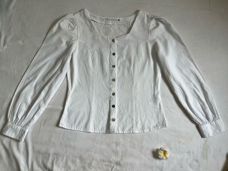 Myntra white top