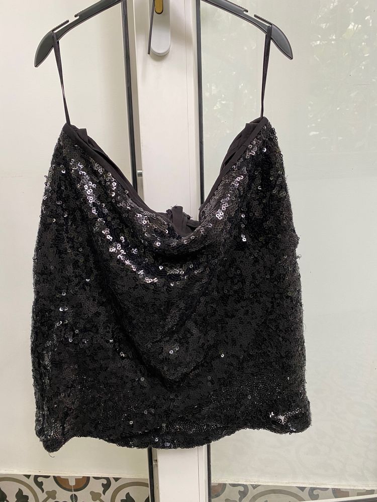 Sequin Short Skirt - Large - Arrow New York