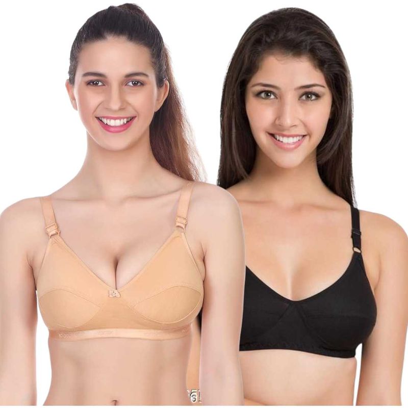 Comfortable Everyday Bras (Pack of 2)