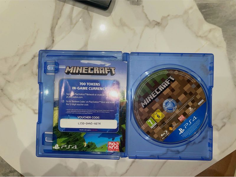 Minecraft Cd PS4