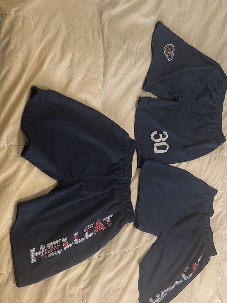 Boys set of 3  Navy Blue Athletic Shorts