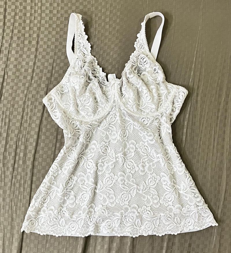 white lace doll top