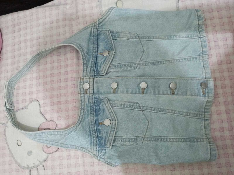 stylish denim top