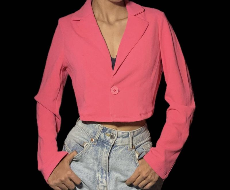 Crop Blazer