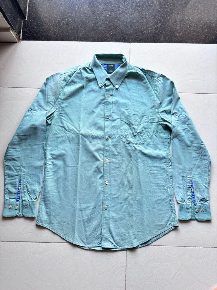 Light Blue Button-Up Shirt