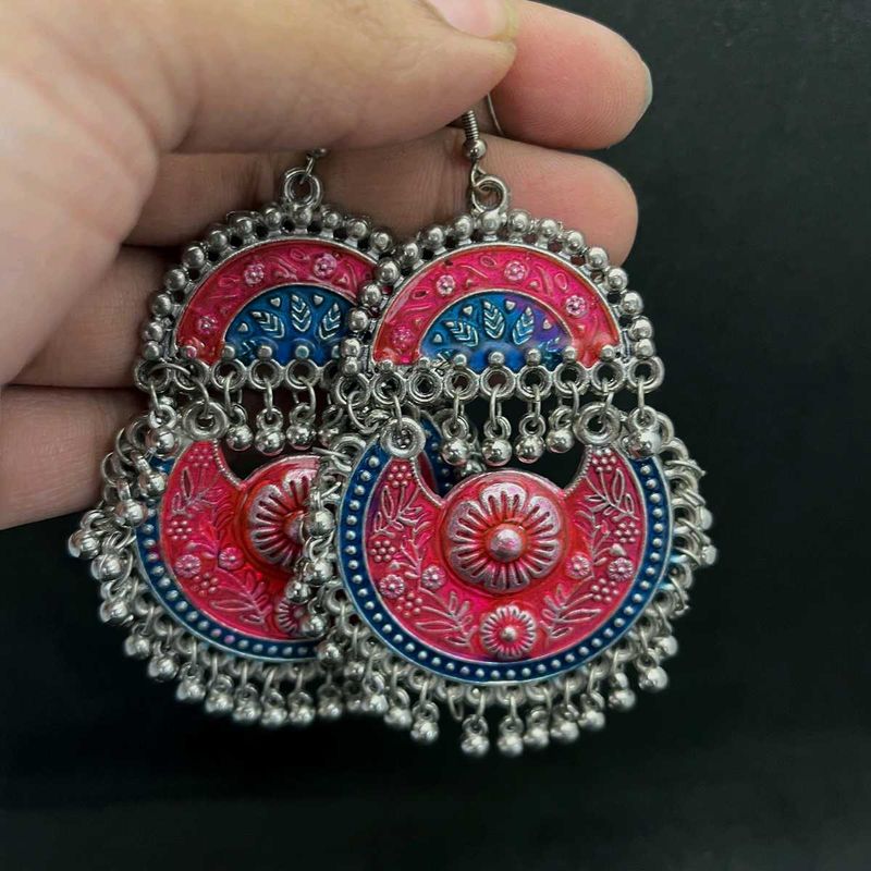 enamel earrings
