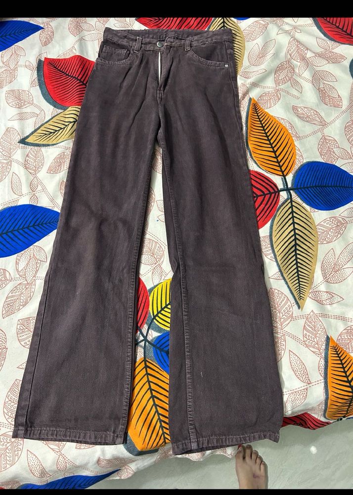 Women's Wide Leg Denim Jeans