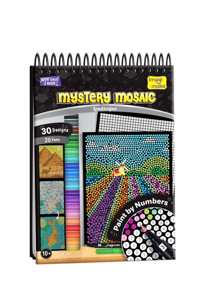 Mystery Mosaic Landscapes Art Kit