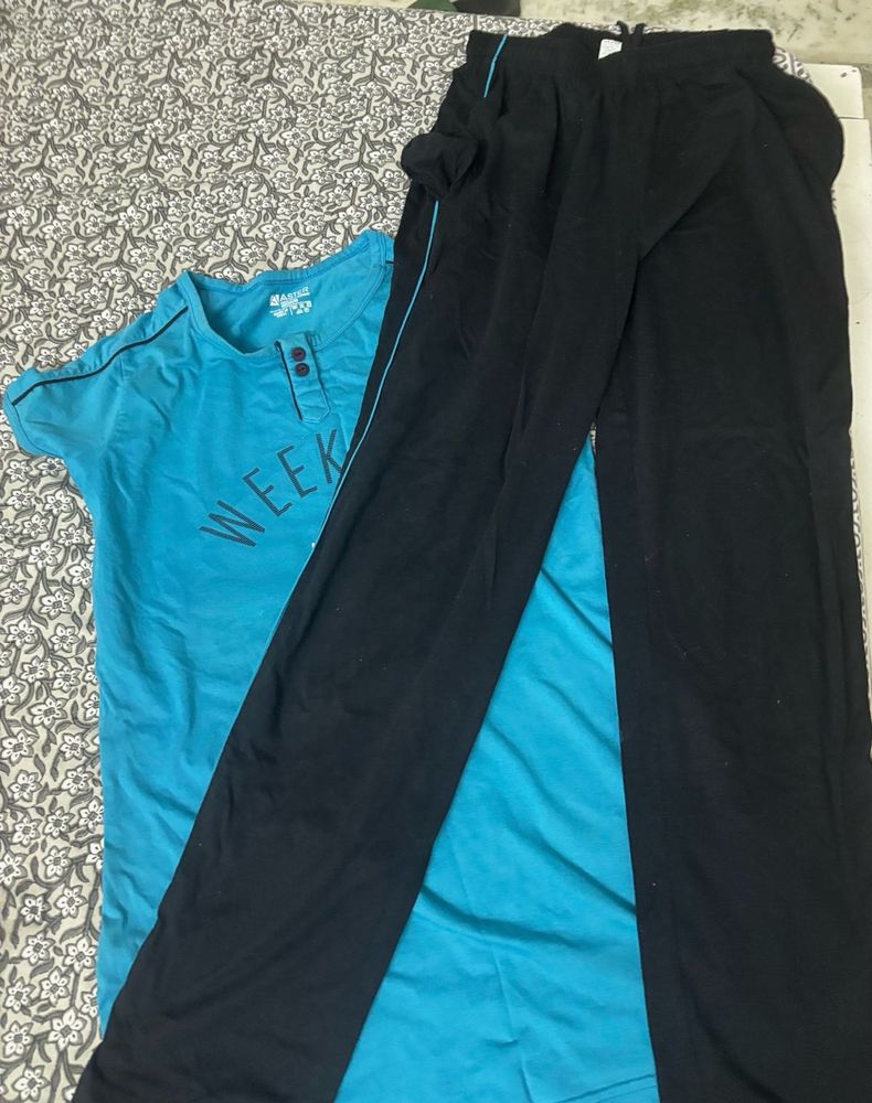 Comfortable Blue Sleep nightsuit
