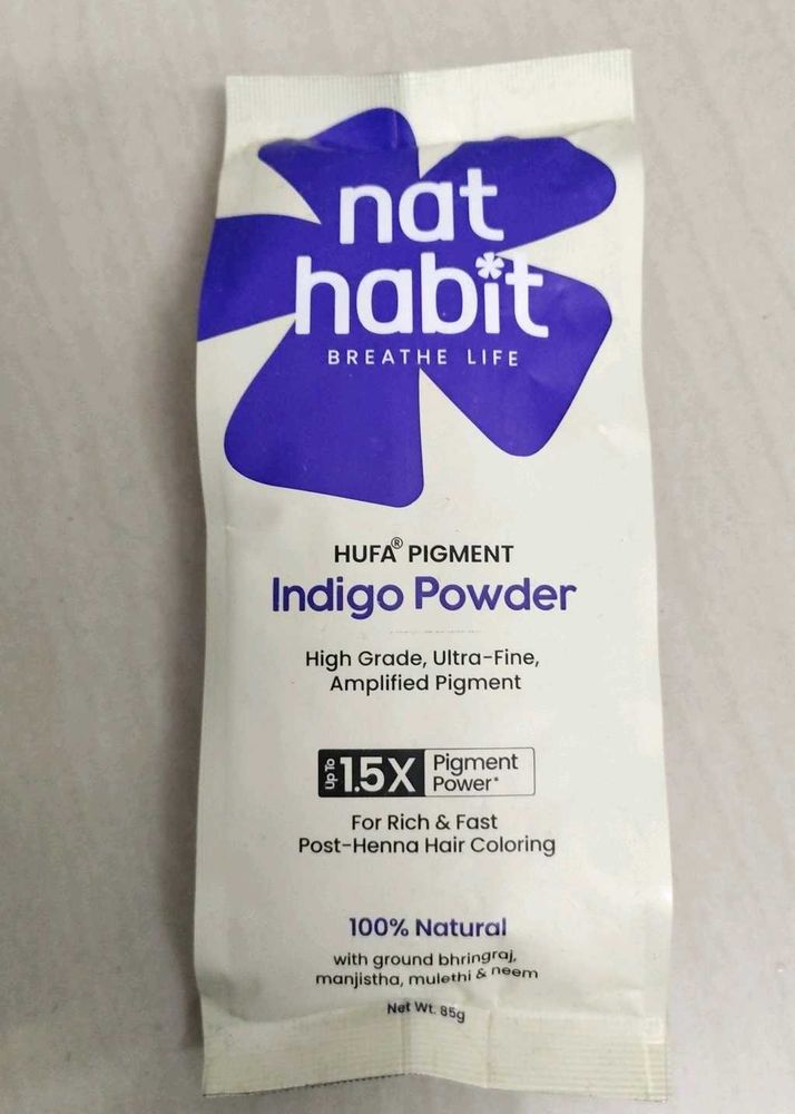 Nat Habit Indigo Powder New