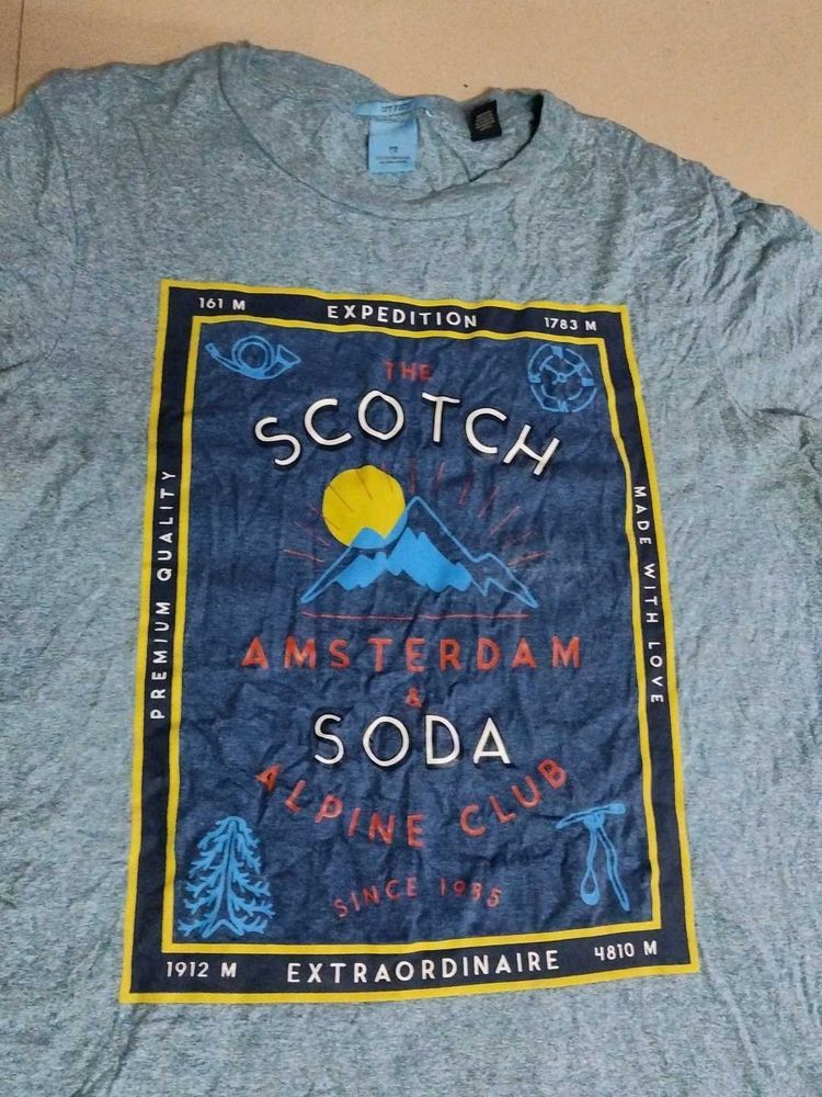 SCOTCH &amp; SODA GRAPHIC TEE