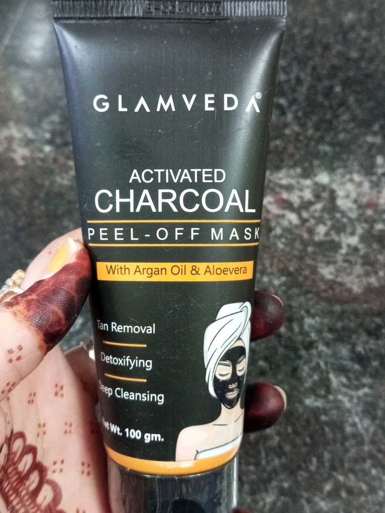 Glamveda Activated Charcoal Peel-Off Mask