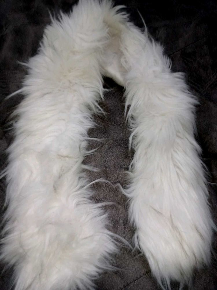 Fluffy Faux Fur Scarf