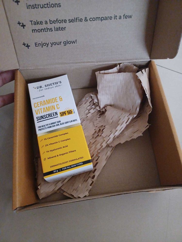 Dr. Sheth's Ceramide &amp; Vitamin C Sunscreen SPF 50