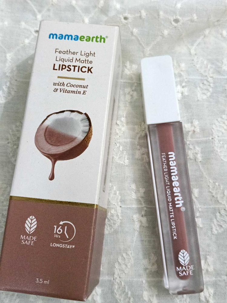Mamaearth Liquid Matte Lipstick "01 Nude Perfect