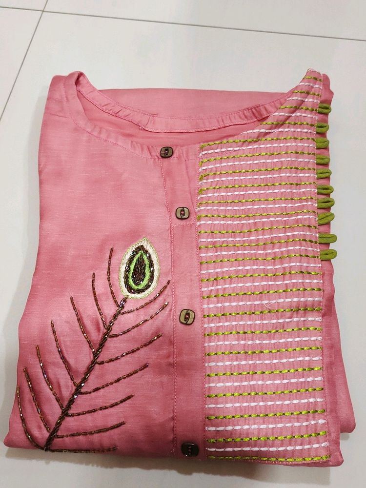 Art Silk Kurta
