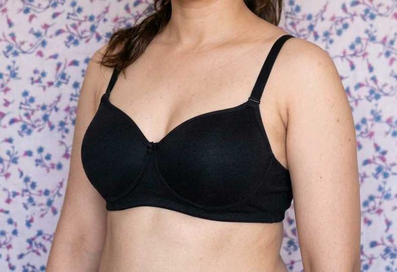 Comfortable Black Bra
