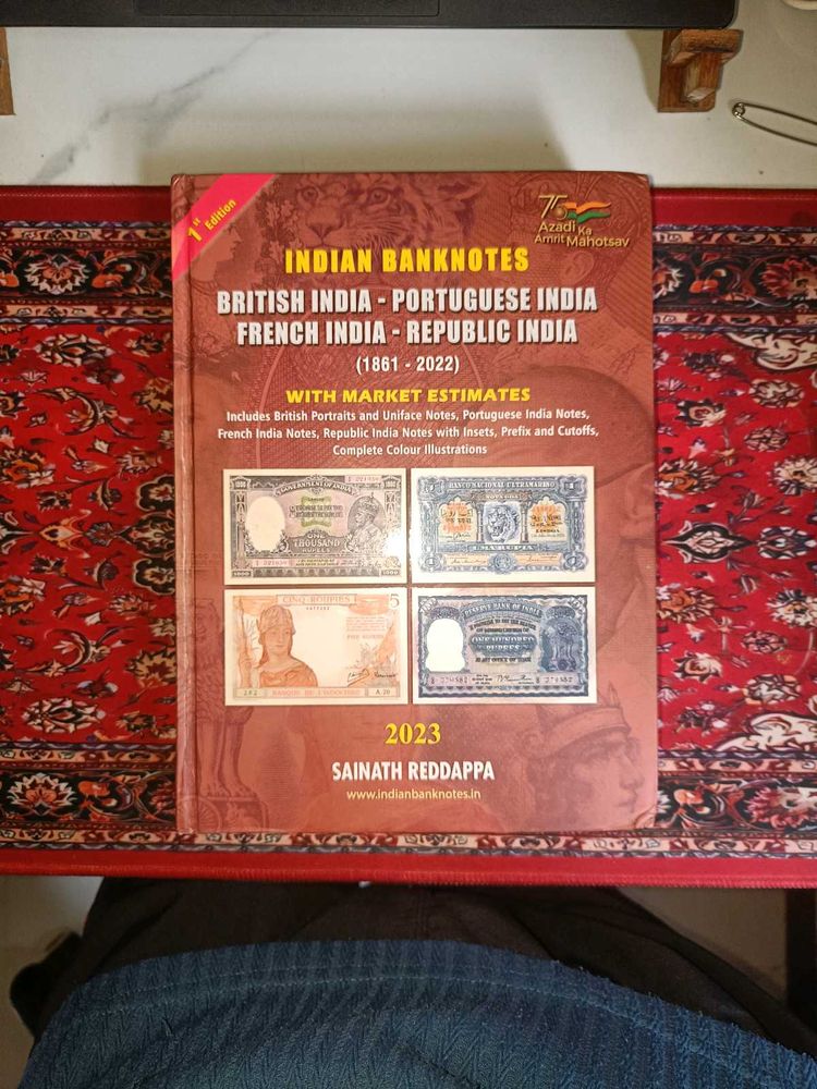 Indian Banknotes Book 1861-2022