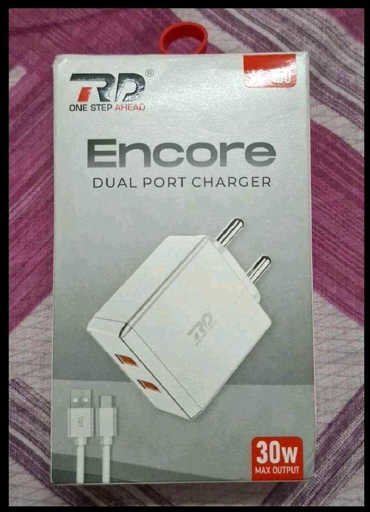 RD Encore Dual Port Charger 30W