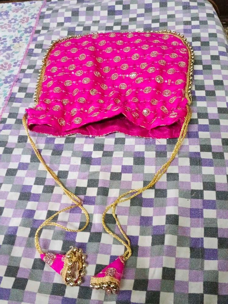 Designer Pink Embroidered kit