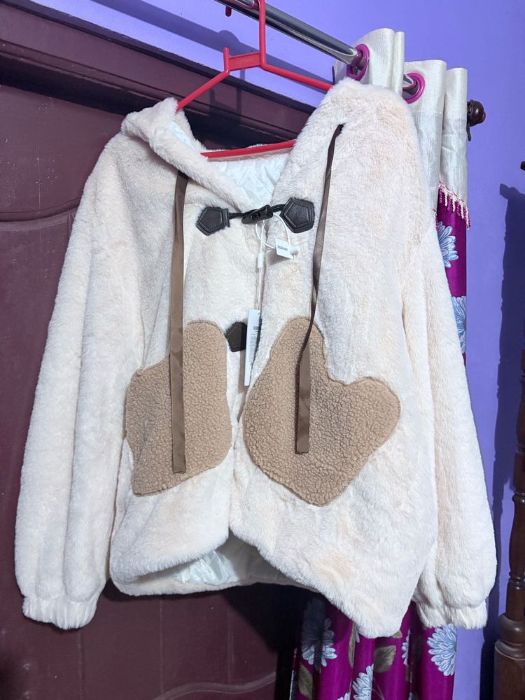 Cozy Fleece Hooded Jacket
