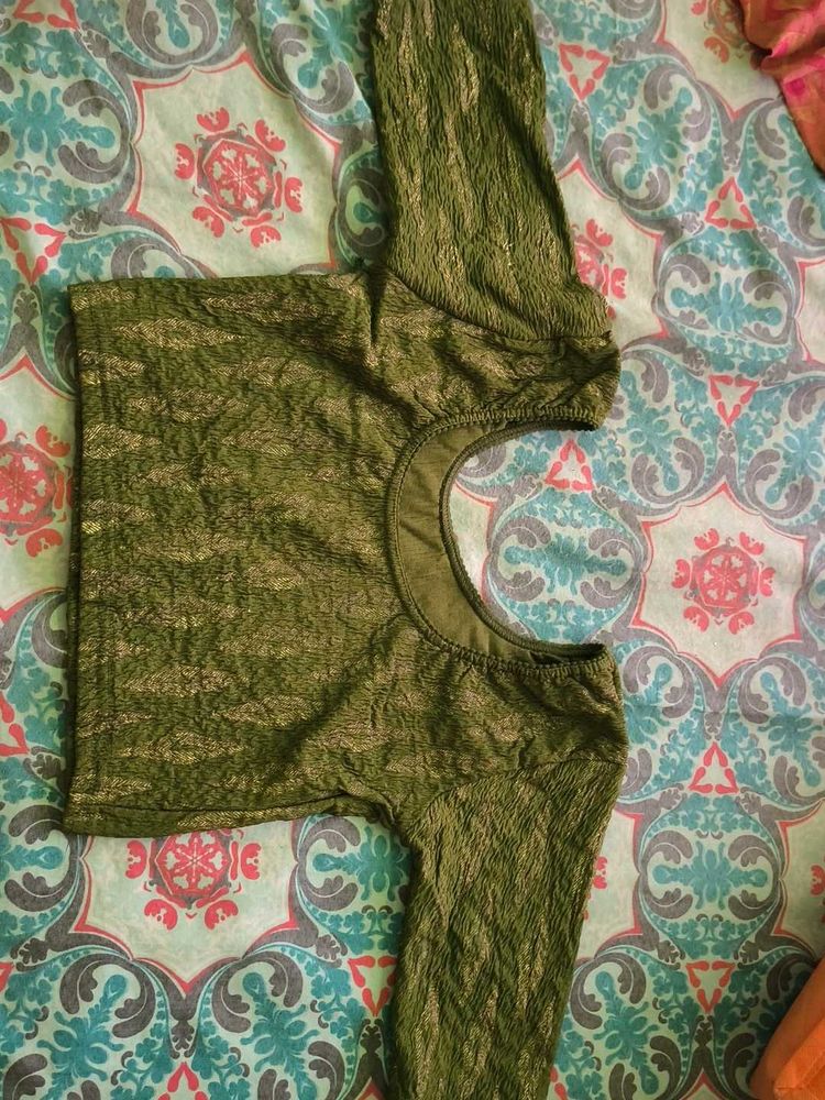 Olive Green blouse