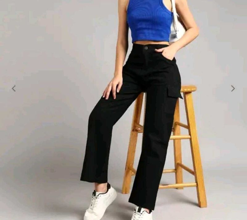 Black Cargo Pants