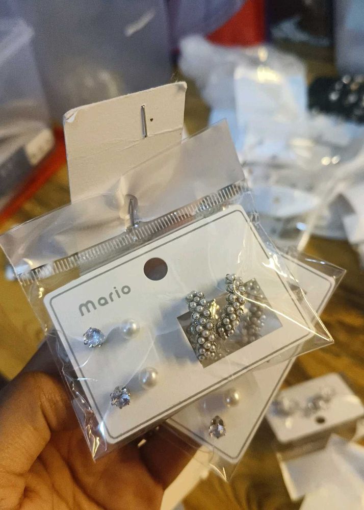Mario Earring Set - New!
