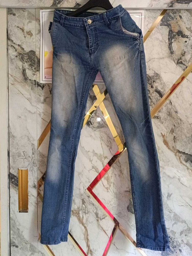 Classic Blue Denim Jeans