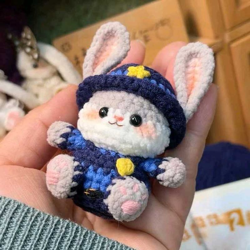 Cute Crochet Bunny Toy 💖 only one peace