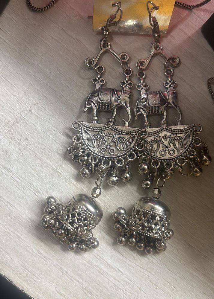 Designer Jhumka Earrings