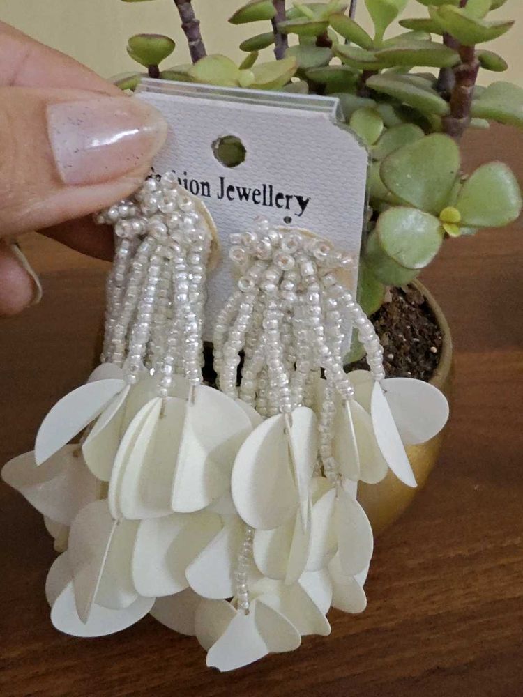 💕 Unique💕Pearl Dangle Earrings