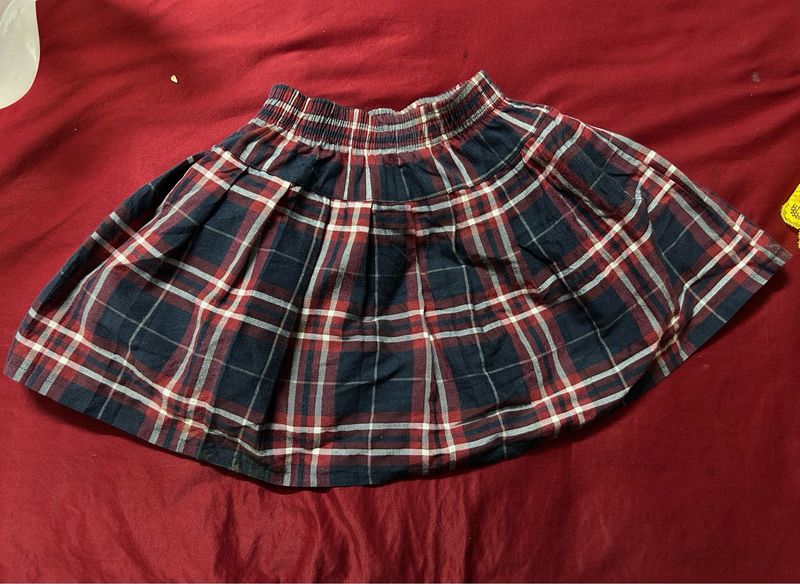 Classic Plaid Mini Skirt
