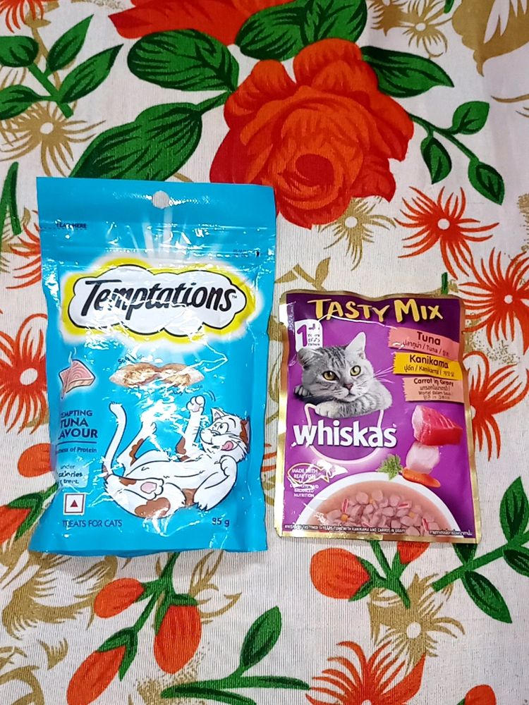 2 Set Whiskas Cat Foods
