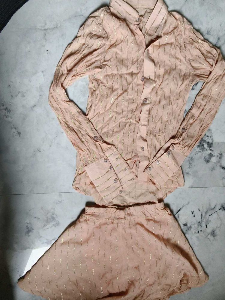 Peach Co-ord Set