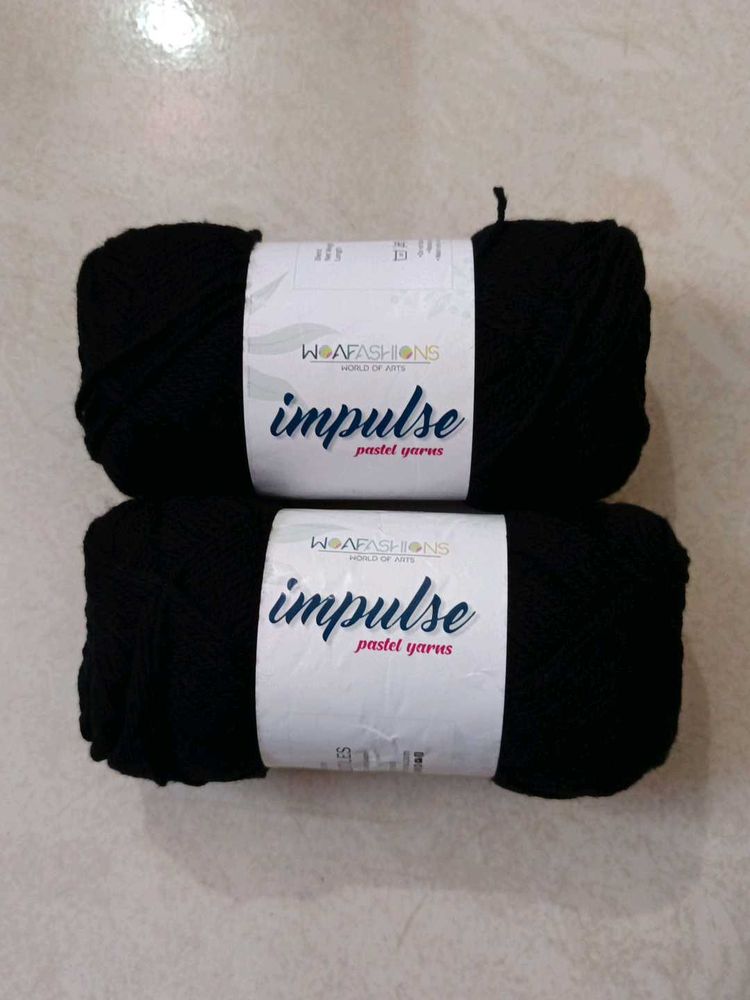 Impulse Black Yarn Set