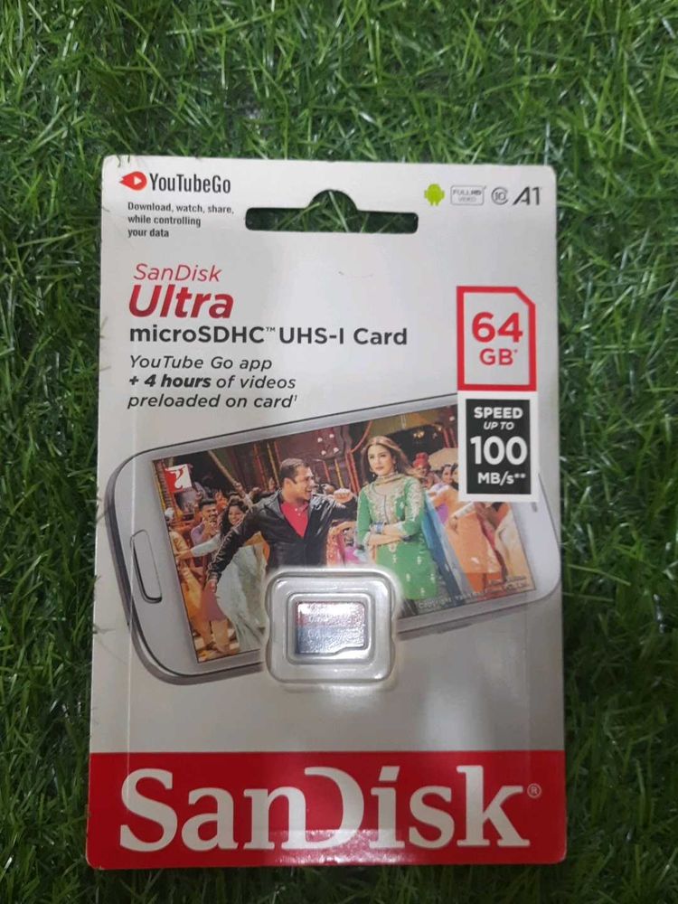SanDisk 64GB microSDHC Card