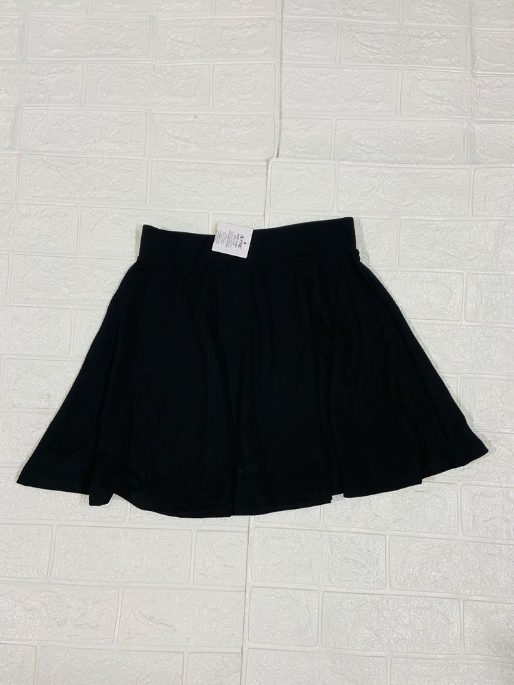 Black Skater Skirt