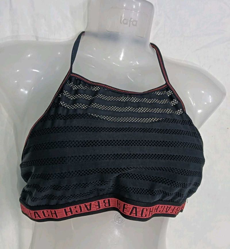 ❤️‍🔥 Stylish Black Bikini Top