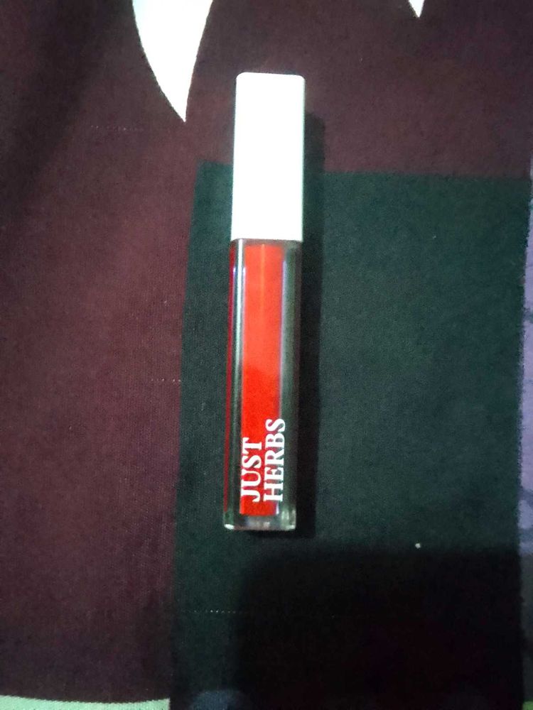 Just Herbs Lipstick - hibiscus Red