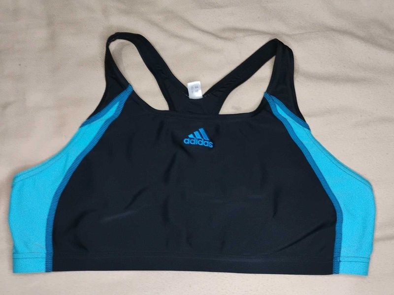 Adidas Sports Bra - Black &amp; Blue