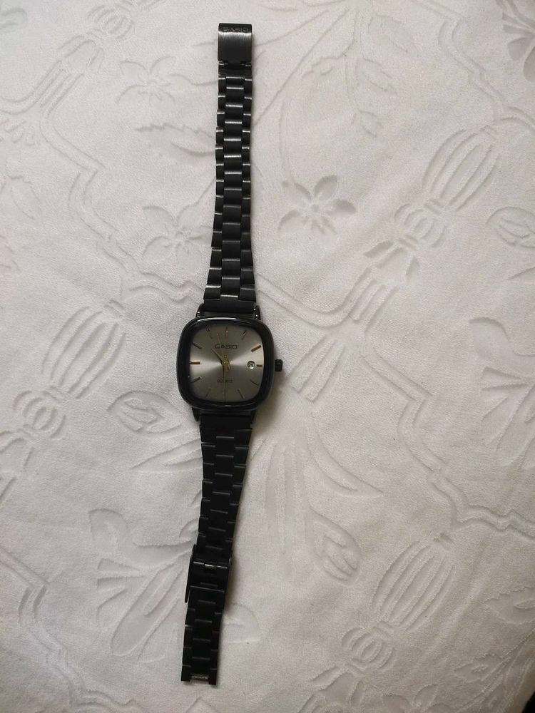 Casio Black Metal Watch