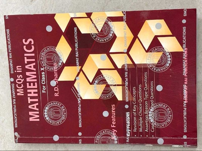MCQs in Mathematics for Class X